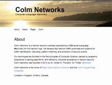 Tablet Screenshot of colm.net